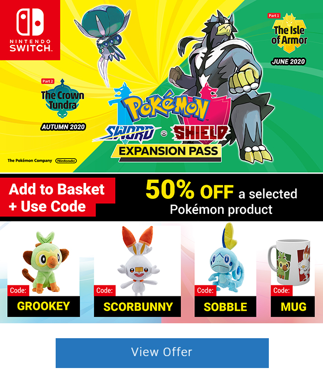 Pokémon Sword and Pokémon Shield Expansion Pass Digital Download