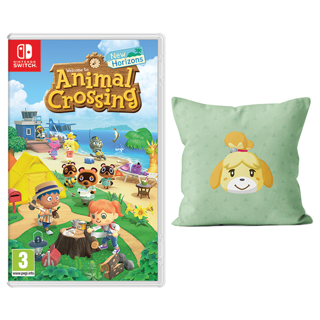 Animal Crossing New Horizons + Isabelle Cushion Pack Nintendo