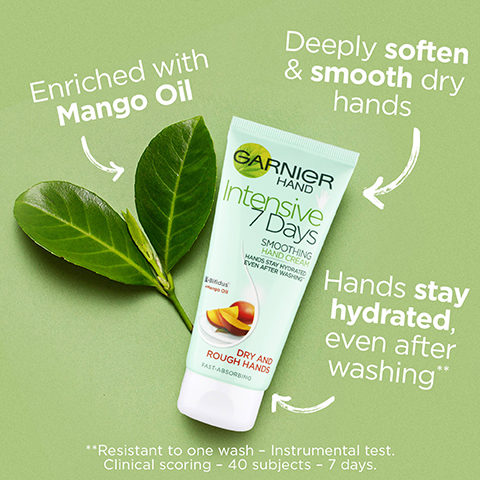 enriched with mango oil deeply soften and smooth dry hands hands stay hydrated even afetr washing
