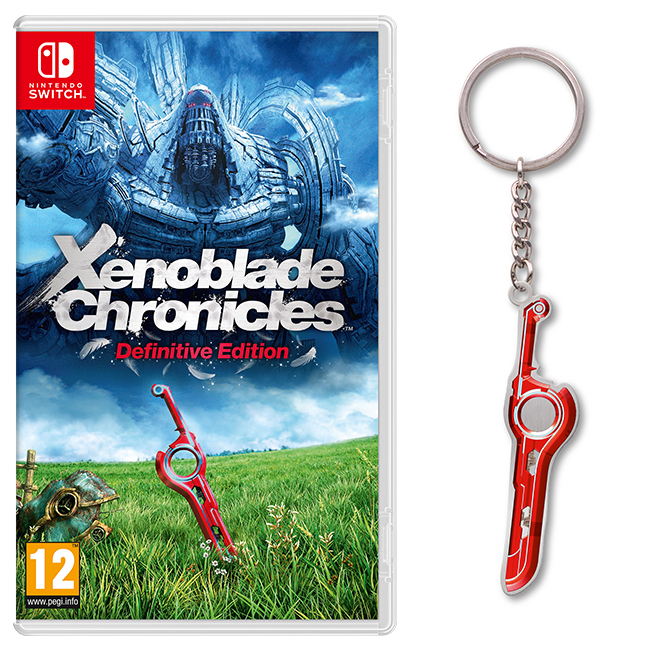 Xenoblade Chronicles Definitive Edition + Keychain Pack  Nintendo