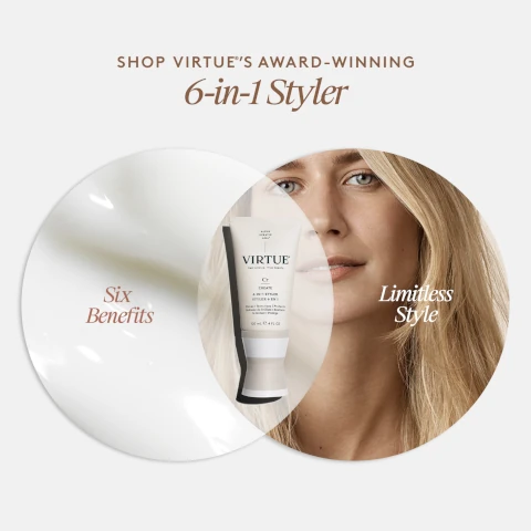 shop virtue's award winning 6 in 1 styler. six benefits, limitless style.