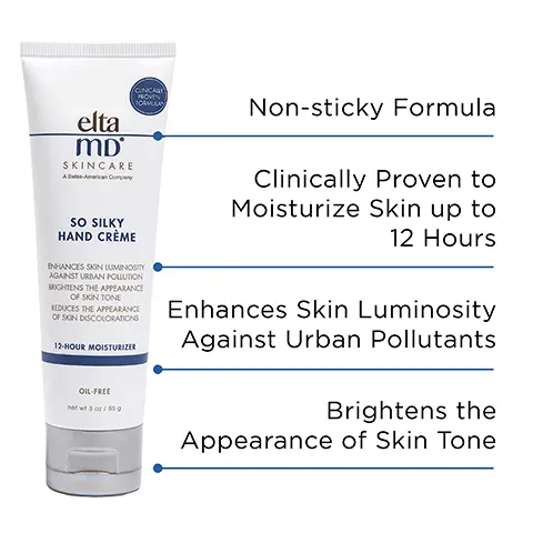 Image 1, Non sticky formula, Clnically proven to moisturize skin for up to 12 hours, enhances skin luminosity against urban pollutants and brightens the appearance of skin tone. Image 2, Clincally proven to moisturize dry, flaky skin up to 12 hours