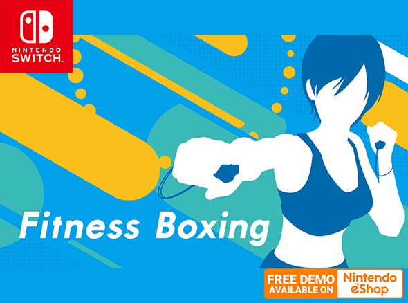 Nintendo Switch Neon Bluered Fitness Boxing Digital Download Pack 