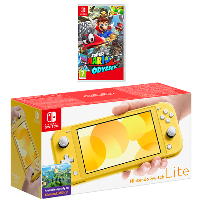 Can you play super mario odyssey on switch lite Clearance