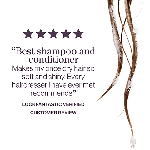 Image 1, verified LF customer review = best shampoo and conditioner. makes my one dry hair so soft and shiny. every hairdresser i have ever met recommends. image 2, neil moodie pureology UKI ambassador - pro favourite. one of my favourite pureology products is the iconic hydrate which helps to deeply hydrate normal to thick dry, colour-treated hair. image 3, woman and home hair awards winner 2023 - best hydrating shampoo. image 4, benefit - hydrates normal to thick color-treated hair. image 5, rose extract, green tea extract, multi-weight proteins. image 6, vegan formulas - sulfate free for a gentle cleanse. sustainable - bottles made from post consumer recycled materials. up to 80+ washes in one bottle. all formulas are highly concentrated meaning less water needed. every formula is made without animal products or by products. pureology never tests on animals. our shampoo and conditioner bottles, excluding cap, are created with 95% post consumer recycled materials.