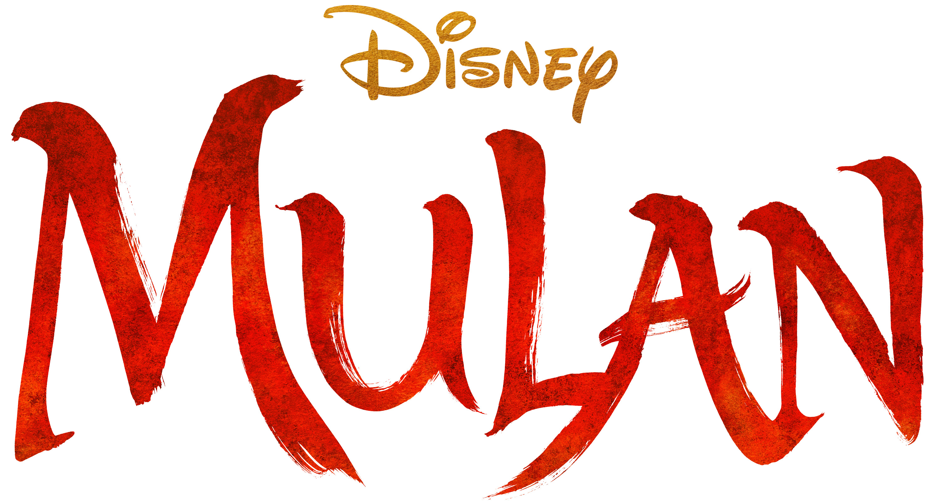 Image showing the Mulan title art reading Disney Mulan