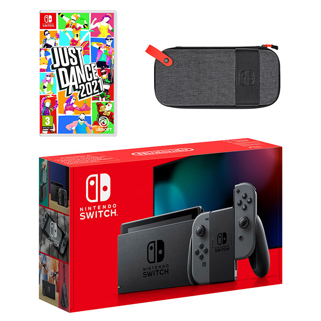Nintendo Switch (Grey) Just Dance 2021 Pack | Nintendo