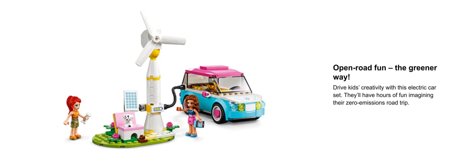 LEGO Friends: Olivia's Electric Car (41443) | TheHut.com