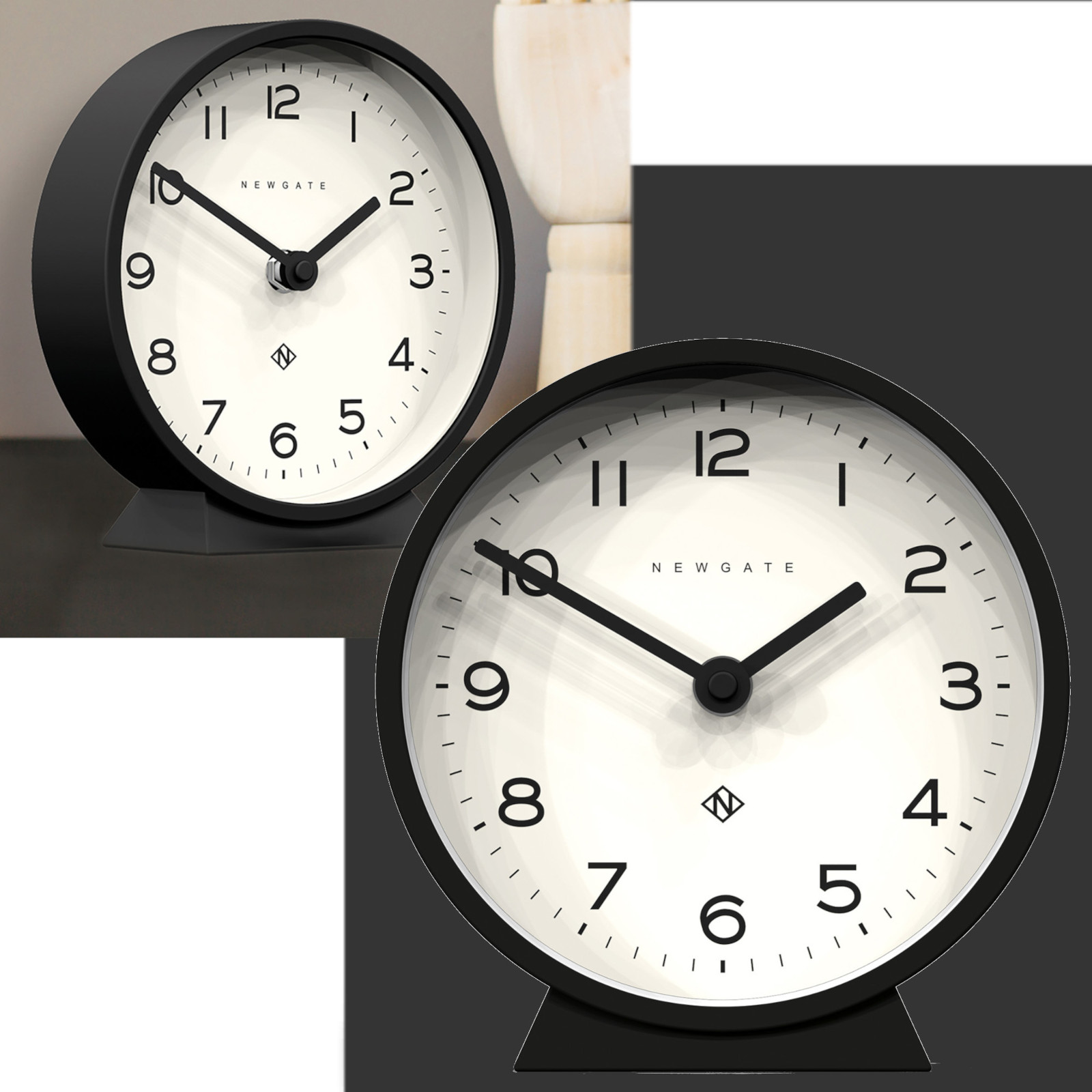 Close up of Clock Features
