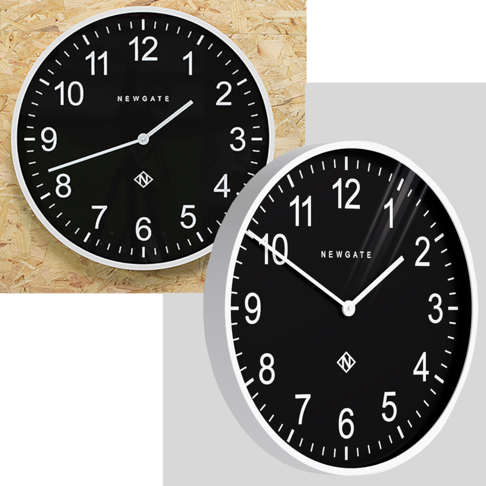 Close up of Clock Features