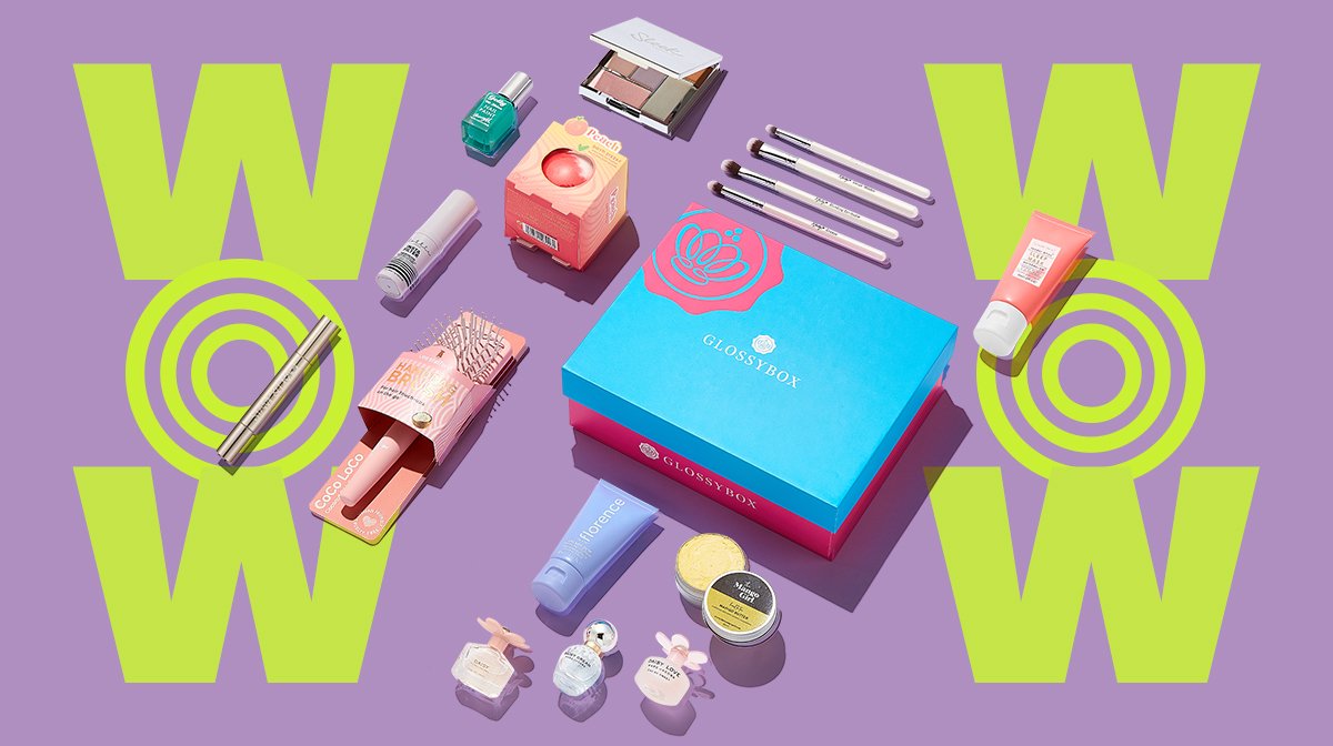  Glossybox with products