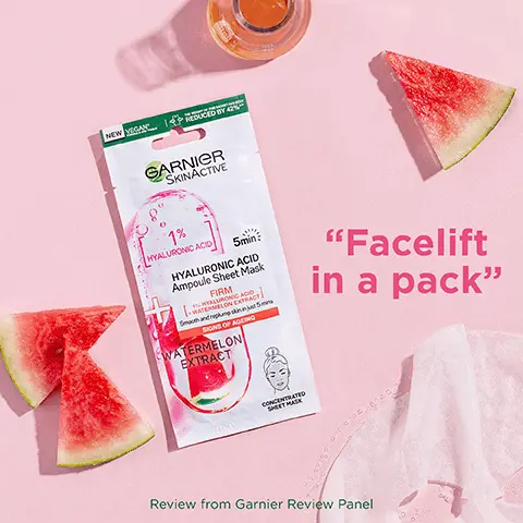 Image 1, facelift in a pack. Image 2, cruelty free international all garnier products are offically approved by cruelty free in international under the leaping bunny program