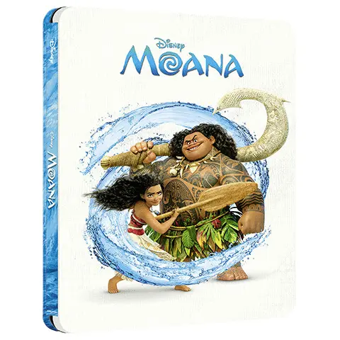 Gif showing multiple images of the steelbook in a continuous loop