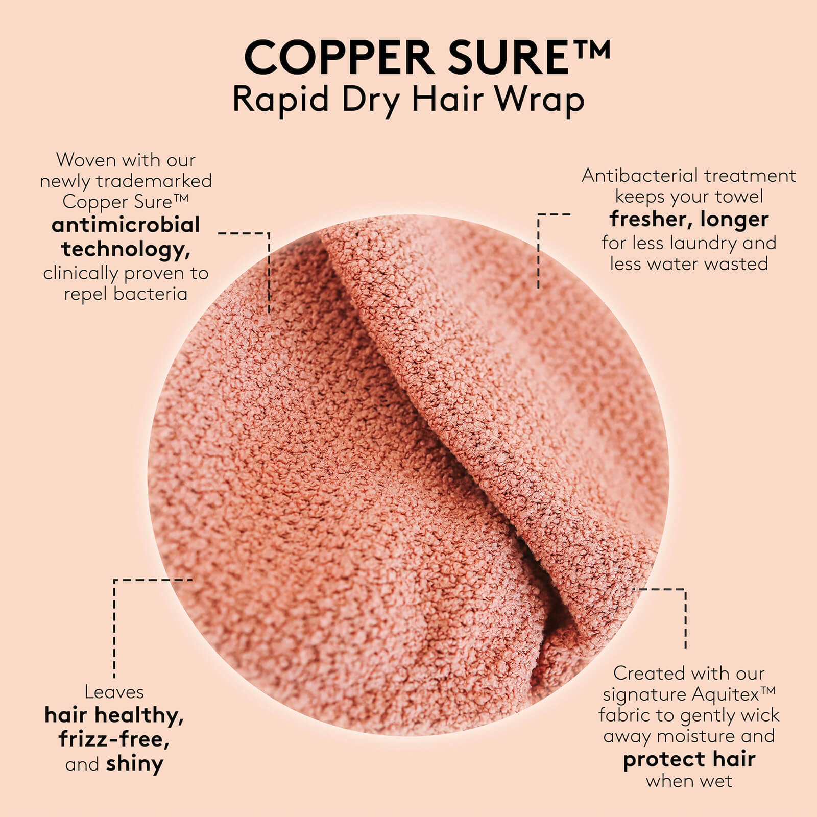 Rapid Turban - Copper benefits
