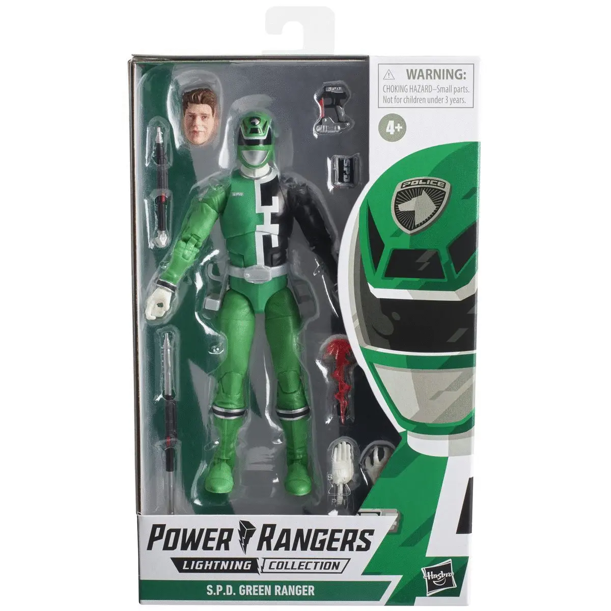 Gif showing the Green ranger from multiple angles
