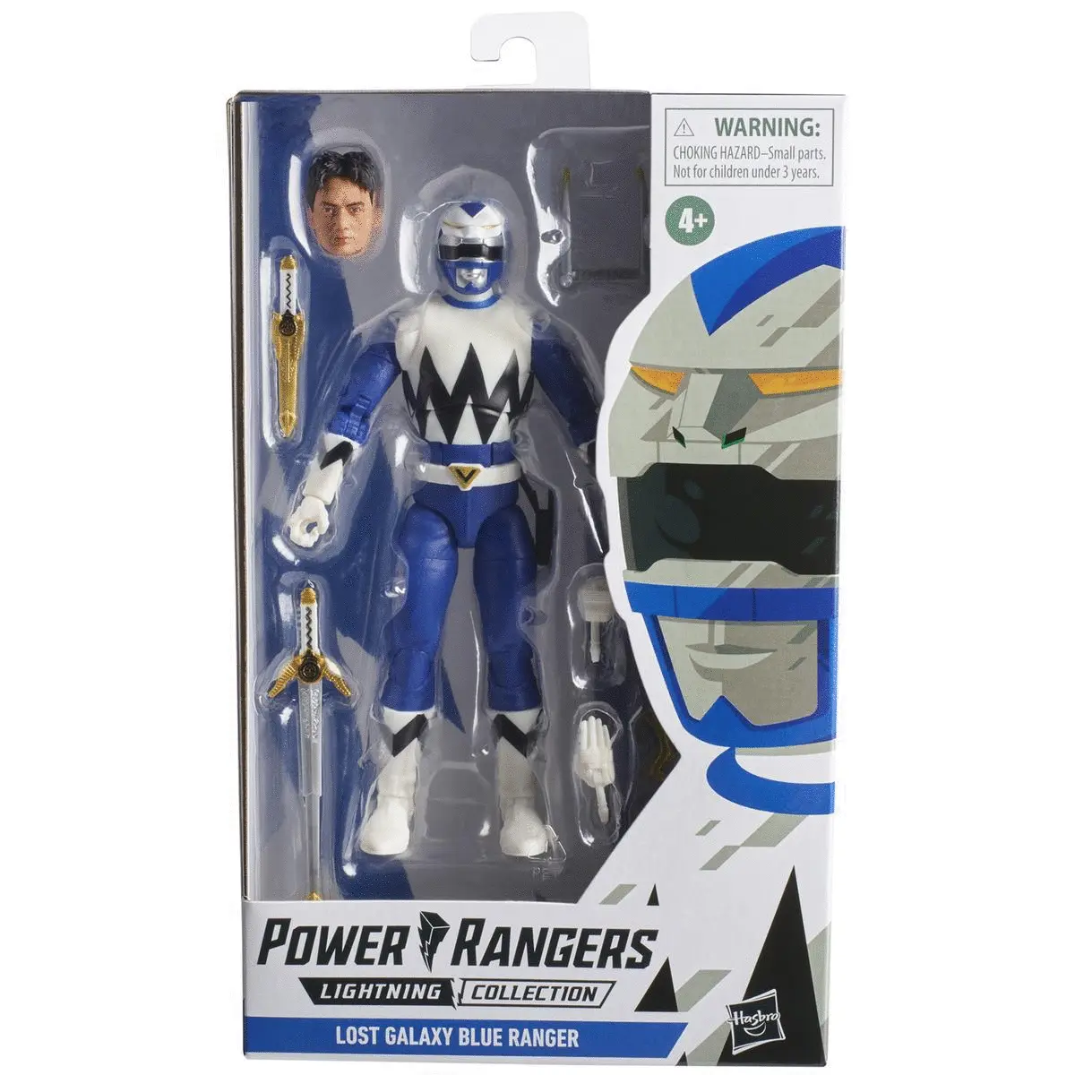 Gif showing the Blue Ranger from multiple angles