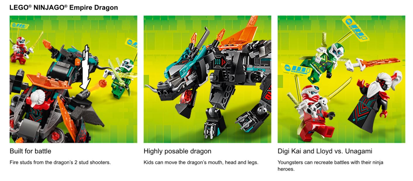 LEGO 71713 Empire Dragon review