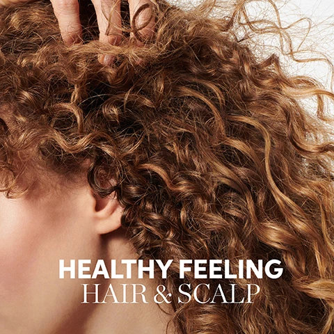 Image 1, healthy feeling hair and scalp. image 2, soothing, moisturising, gentle to skin. image 3, 92% natural origin ingredients. includes water, natural ingredients and ingredients made from natural ingredients. image 4, your routine to calm dry or delicate scalp. 1 = cleanse. 2 = treat. 3 = treat scalp. image 5, white tea extract, pro-vitamin B5, vegetable glyerin. calming advanced science.
