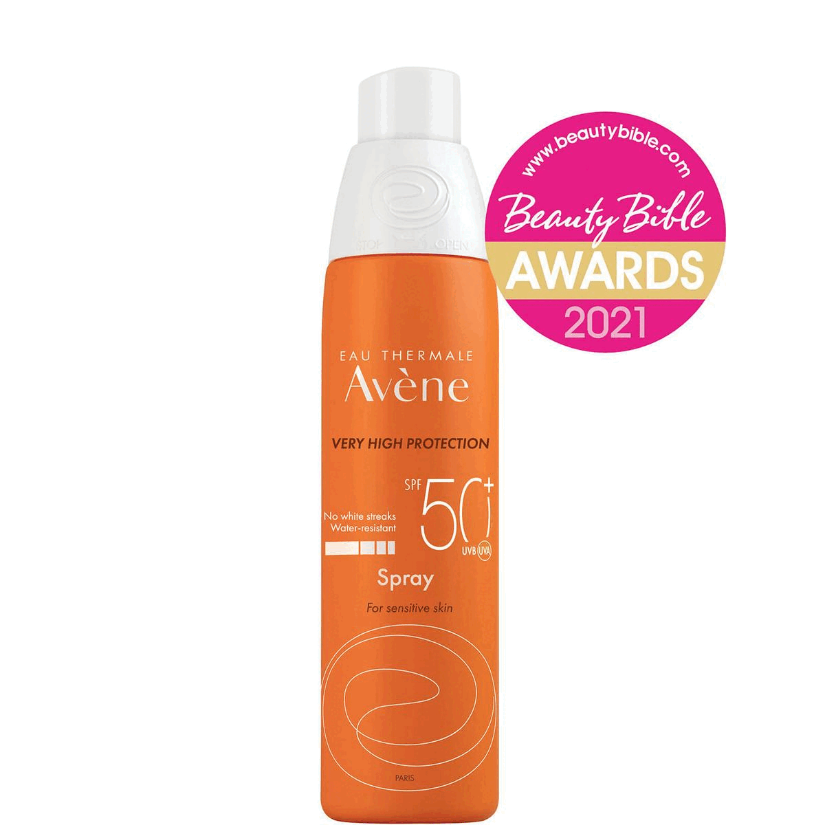 Beauty Bible award 2021.Beauty Bible award 2021, sensitive skin, face and body. 6 hours of hydration. Skin protect ocean respect. The perfect routine. Tested on sensitive skin, recommended by dermatologists.