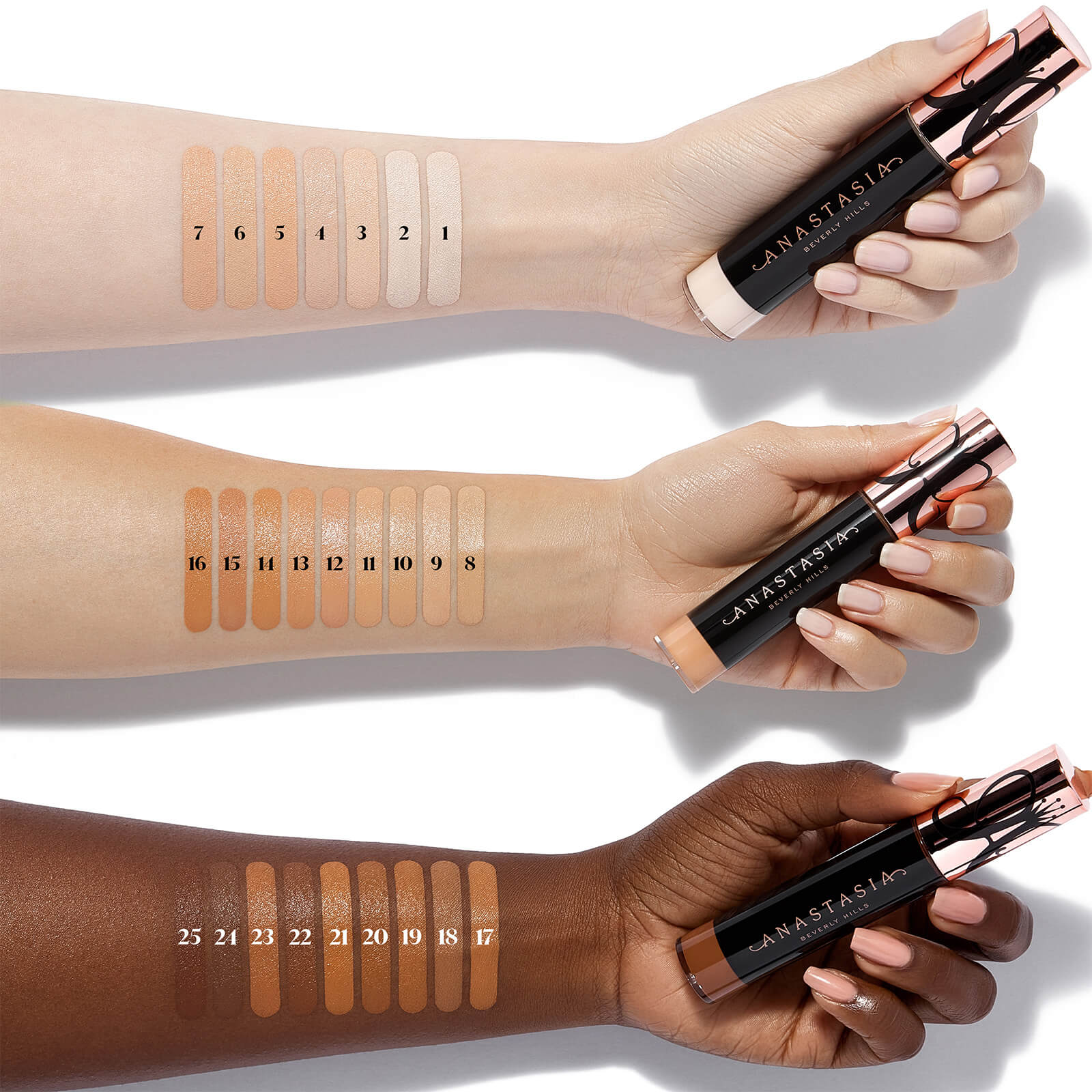 Touch Concealer shades