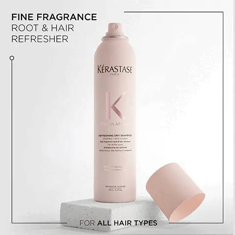 Image 1, Fine Fragrance root and hair refresher- for all hair types. Image 2, Before and After image- illustration of the anticipated results obtained after applying the product Fresh Affair. Results may vary from one individual to another. Image 3, Fresh Affair- a lightweight, fine fragrance dry shampoo for all hair types- enriched with Vitamin E and rice starch- Absorbs excess oil leaving the hair and roots feeling clean and refreshed. Image 4, Key Ingredients- Vitamin E, Neroli Oil, Rice Starch. Image 5, Fresh Affair, Hovig Etoyan, Global Professional Ambassador- Busy Clients ask me how they can save time on hectic days. Fresh Affair dry shampoo gently absorbs excess oil to refresh hair and add healthy volume without drying the hair out. Problem solved!