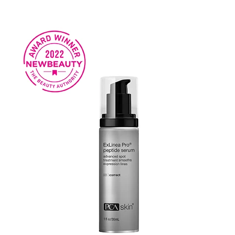 Image 1, helps deliver an immediate and long term reduction of visible expression lines caused by repeated muscle movement. Image 2, apply morning and night to lift, tighten and firm skin. Image 3, differences you can see, before and after 12 weeks. condition before = fine lines, wrinkles, expression lines. solution = exlinea pro peptide serum *photos not retouched. Image 4, verified customer review = if you are looking for a serum that will give you results, smooth out your complexion and moisturize all at the same time, this is it. Image 5, complete the regimen