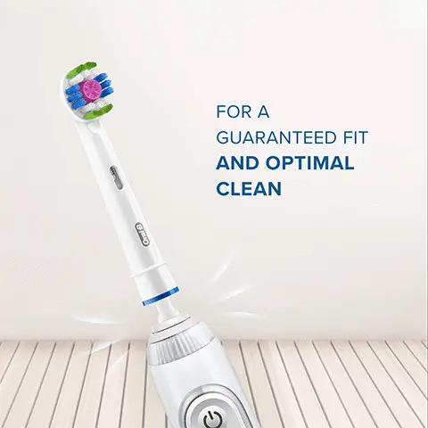 Clean maximiser technology, for a guaranteed fit and optimal clean, oral-b number 1. 