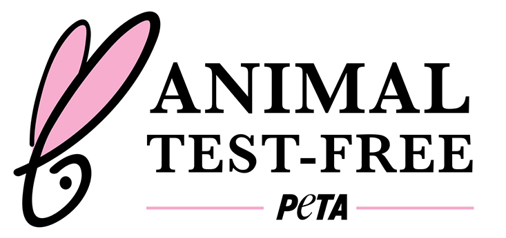 Animal test-free. Peta.