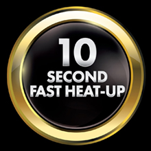 10 second fast heat up