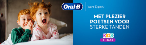 Oral-B Word Expert. MET PLEZIER POETSEN VOOR STERKE TANDEN KIDS 3+ JAAR