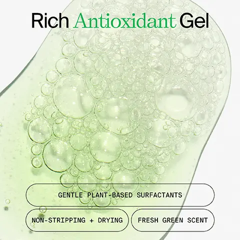 Image 1, ﻿ Rich Antioxidant Gel GENTLE PLANT-BASED SURFACTANTS NON-STRIPPING + DRYING FRESH GREEN SCENT Image 2, ﻿ INGREDIENTS Kale PLANT EXTRACT RICH IN VITAMINS C + E PROMOTES GLOW Superfoods + ScienceTM Green Tea ANTIOXIDANT POWERHOUSE HELPS COMBAT FREE RADICALS Spinach SOURCE OF ANTIOXIDANTS + MINERALS KNOWN TO SUPPORT HEALTHY-LOOKING SKIN KALE GREEN TEA SPINACH VITAMINS SUPERFOOD CLEANSER YP YOUTH PEOPLE 237 MLB FL OZ Image 3, ﻿ How To Hack The Superfood Cleanser: Makeup Edition CLEAN, NOT STRIPPED, GLOWING SKIN Massage onto dry skin with wet hands Add water to lather + break down makeup + SPF Rinse Image 4, ﻿ GREAT FOR ACNE-PRONE, OILY + SENSITIVE SKIN Transforms from a gel to a luxurious foam for clean, glowing skin in 30 seconds Image 5, ﻿ Superfood Cleanser BEST FOR REMOVING MAKEUP, EXCESS OIL + BUILDUP THAT CAN CLOG PORES KALE GREEN TEA SPINACH VITAMINS SUPERFOOD CLEANSER YP YOUTH PEOPLE 237 MLB FL OZ Dream Balm BEST FOR RAPIDLY MELTING AWAY STUBBORN MAKEUP, SPF + DOUBLE CLEANSING SUPERBERRY DREAM CLEANSING BALM MAQUI. PRICKLY PEAR HYALURONIC ACID FLASH MELTING FORMULA YOUTH PEOPLE 95 G NET WT 3.3502
