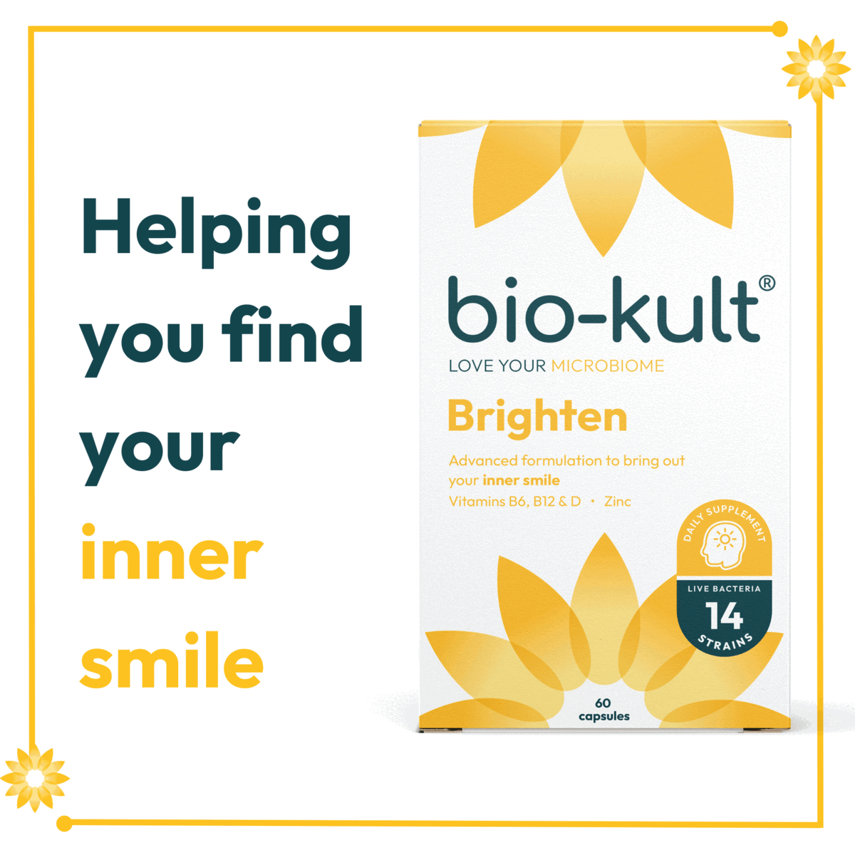 Helping you find your inner smile, the little flower with a whole lot of power, new look some award winning bacteria inside!higly recommended - life saver, fantastic - i just can't believe it, great product, we can't hold in our exictment!