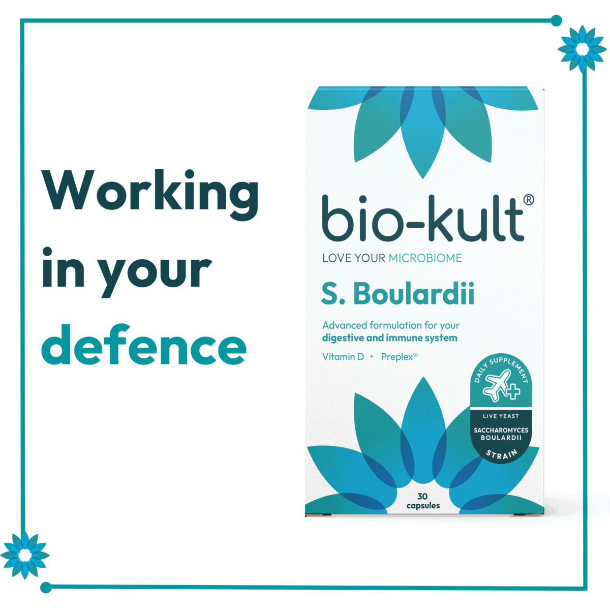 Working in your defence, the little flower with a whole lot of power, new look some award winning bacteria inside! higly recommended - life saver, fantastic - i just can't believe it, great product, we can't hold in our excitement!