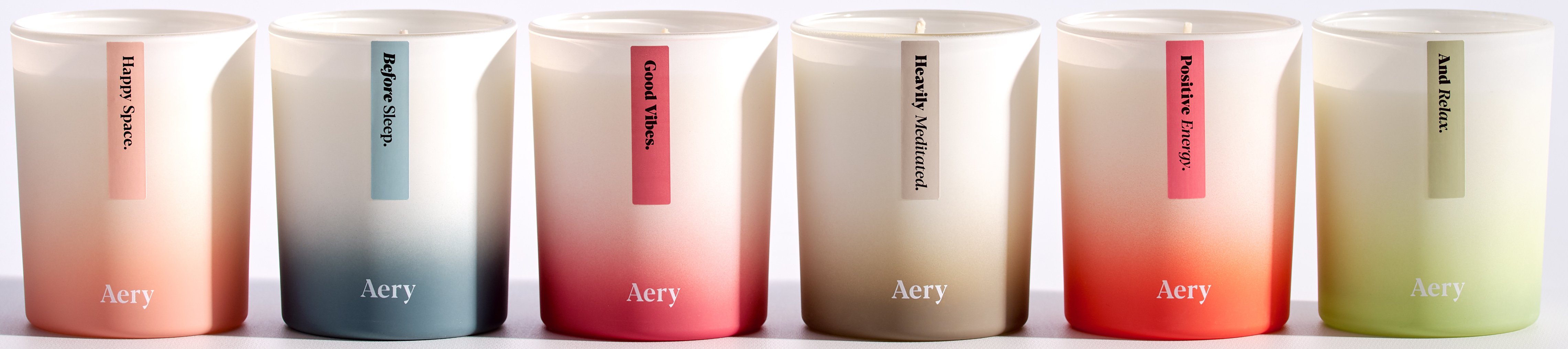 Full Range of Aromatherapy Candles