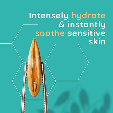Image 1, Intensely hydrates and instantly soothe sensitive skin. Image 2,  With prebiotic oat and calming feverfew. Image 3, Dermatologist tested, for sensitive skin and fragrance free. Image 4, Clinically proven 24H moisturisation. Image 5, Women's health skincare awards winner 2022. Image 6, 93% of people who tried it, found that it soothed their skin.