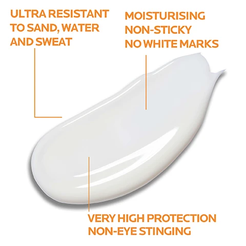 Image 1 - A smooth, white cream is shown with labels highlighting its features: ultra resistant to sand, water, and sweat, moisturising, non-sticky, no white marks, and very high protection non-eye stinging.
              Image 2 - A close-up image of a hand applying a cream to the skin, with orange background text that reads APPLY GENEROUSLY TO FACE BEFORE SUN EXPOSURE and RE-APPLY FREQUENTLY & GENEROUSLY TO MAINTAIN PROTECTION.
              Image 3 - Image depicting three circular graphics showing different textures: an orange bubble texture with the text ULTRA RESISTANT PROTECTION, a blue bubble texture with the text THERMAL WATER PREBIOTIC WATER, and a light orange bubble texture with the text MEXORYL 400 SUN FILTER.
              Image 4 - Image features two skincare products from La Roche-Posay: a dark orange dropper bottle labeled Pure Vitamin C Serum and a white tube labeled Anthelios UVMune 400 50+ with a light beige droplet in the background; visible text includes 1 and 2 above the products and VITAMIN C SERUM and ANTHELIOS SUN PROTECTION below.
              Image 5 - A white tube of La Roche-Posay Anthelios UVMune 400 sunscreen with a pump dispenser, displaying labels for SPF 50+, for dry skin, and suitable for sensitive skin, alongside the text Ultimate Protection Ultra Long-UVA.
              Image 6 - Image of a tube of La Roche-Posay Anthelios UVmune 400 sunscreen with a label indicating SPF 50+, accompanied by instructions that say to apply the sunscreen just before exposure and to reapply frequently and generously to maintain protection.
              Image 7 - A tube of La Roche-Posay Anthelios UVMUNE 400 Cream SPF 50+ is displayed against a background featuring various skin tones, with the text TESTED ON ALL PHOTOTYPES prominently shown.
              Image 8 - Image of La Roche-Posay Anthelios UVMune 400 sunscreen cream tube with visible text stating 98% agree skin feels hydrated, 91% agree product is quickly absorbed, and 93% agree product does not leave white marks on skin after application, along with brand name and product details.