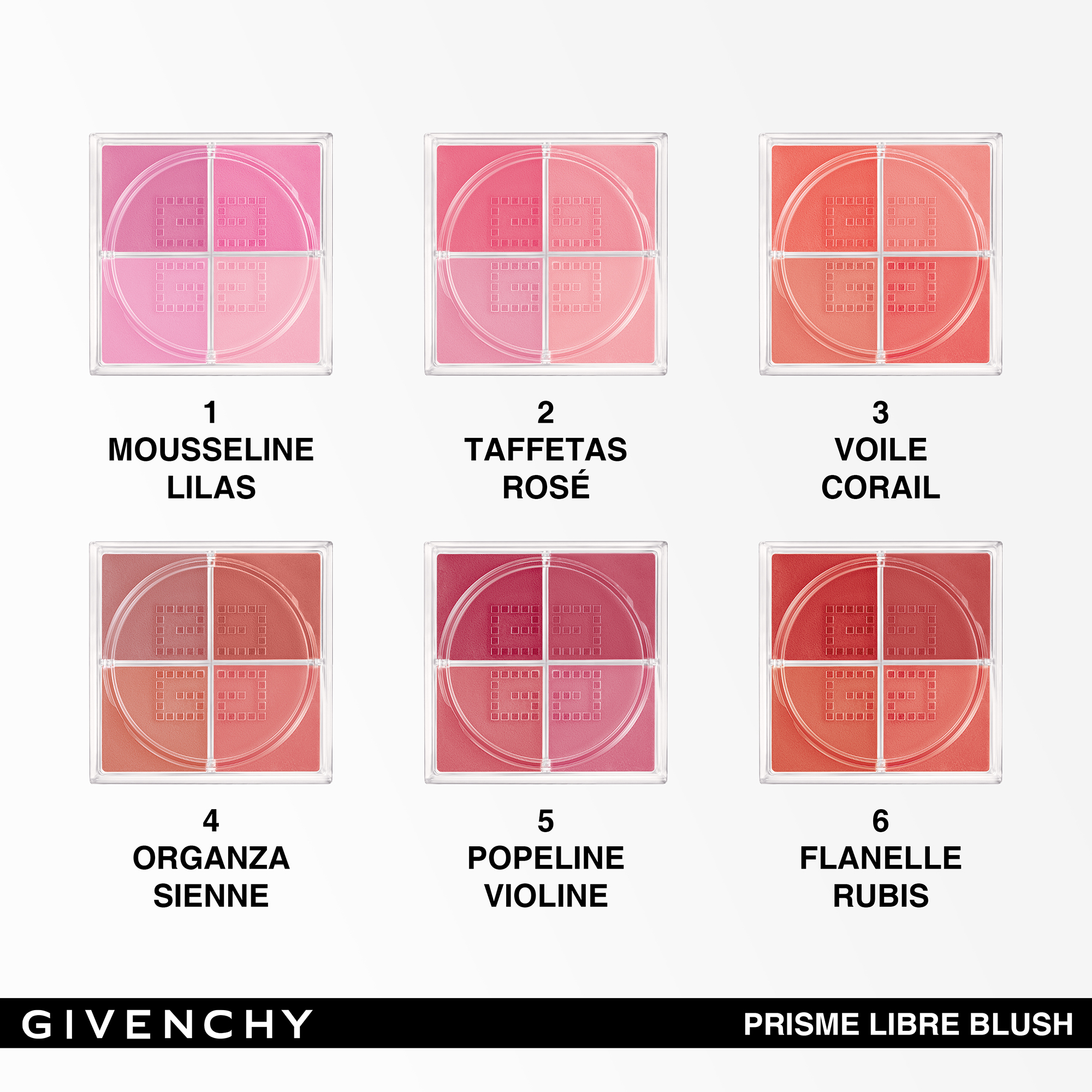 Givenchy Prisme Libre Blush 50g (Various Shades) - LOOKFANTASTIC
