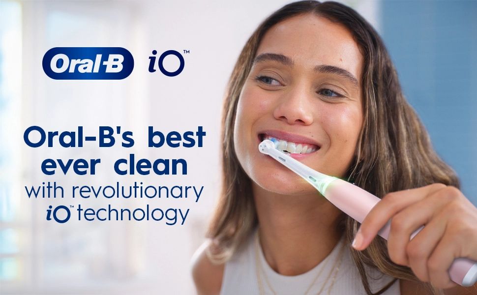Oral-B iO. Oral-Bs best ever clean with revolutionary iO technology.