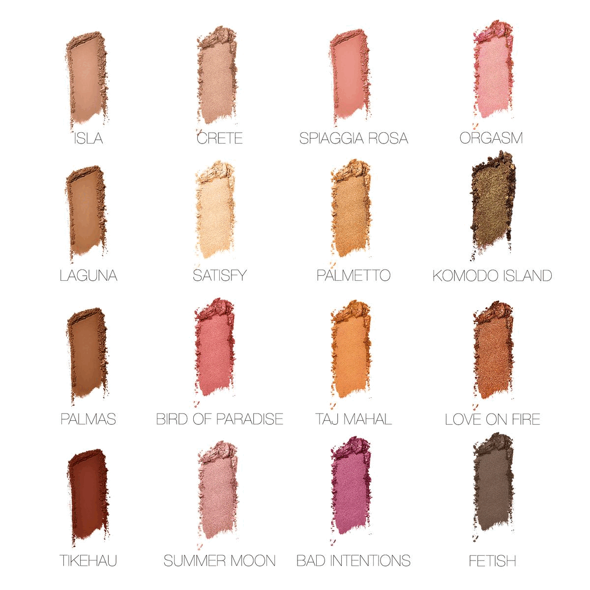 Eyeshadow swatches.Model hand swatches.