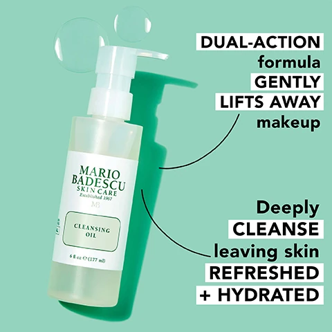 dual action formula gently lifts away makeup. deeply cleanse leaving skin refreshed and hydrated.