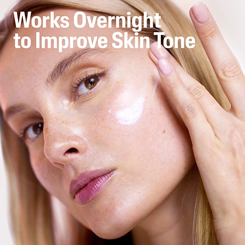Image 1 - A close-up image of a woman applying a skincare product to her cheek, showcasing her smooth skin and natural makeup, with the text Works Overnight to Improve Skin Tone at the top.
              Image 2 - A person holds a jar of Cetaphil Healthy Radiance Brightening Night Comfort Cream, with promotional text stating Gentle on Sensitive Skin Tough on Dark Spots RESULTS IN 4 WEEKS CLINICALLY PROVEN ON SENSITIVE SKIN.
              Image 3 - Image of a jar of Cetaphil Healthy Radiance Brightening Night Comfort Cream with a pink lid on a white surface, featuring text that says Velvety Texture, Non-Comedogenic, Dermatologist Developed, and Fragrance-Free.
              Image 4 - Image shows a graphic about skincare ingredients with two main components: Niacinamide and Sea Daffodil. Niacinamide is described as evening skin tone and soothing inflammation, while Sea Daffodil reduces intensity and color of dark spots. The text includes Proven Multi-Action Brightening Ingredients, GentleBright Technology™, and visual representations of the ingredients.
              Image 5 - Image shows four skincare products arranged from left to right, labeled as Cleanse, Tone, Target, and Moisturize, with a title that reads Multi-Action Brightening PM Skincare and the Cetaphil logo on each product.
              Image 6 - A smiling woman with long black hair is touching her face, and the image has the text Clinically Proven to Reduce Dark Spots in 4 Weeks.
              Image 7 - A woman with long, wavy brown hair wearing a white lab coat smiles at the camera, with a pink background displaying text that reads Having brighter, even-toned skin shouldn’t come at the cost of irritation. The Cetaphil Bright Healthy Radiance line visibly reduce dark spots and even skin tone, while promoting a healthy radiant glow. Below her, there are three skincare products and the text Dr. Katie Beleznay Board Certified Dermatologist with her Instagram handle @DRKATIEBELEZNAY.
              Image 8 - Close-up image of a woman’s face highlighting her smooth skin, with text that reads 5 Signs of Skin Sensitivity, clinically formulated to defend against 5 signs of skin sensitivity, including dryness, roughness, weakened barrier, tightness, and irritation.