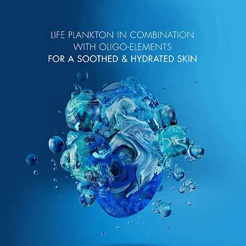 89%* AGREE SKIN FEELS HYDRATED & COMFORTABLE. *on 54 Caucasian men, aged from 18 to 45 years old, after 4 weeks. Life Plankton in combination with Oligo-elements for a soothed & hydrated skin.