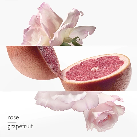 key scents = rose and grapfruit