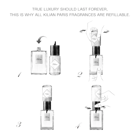 True luxury should last forever, this is why all Kilian Paris fragrances are refillable