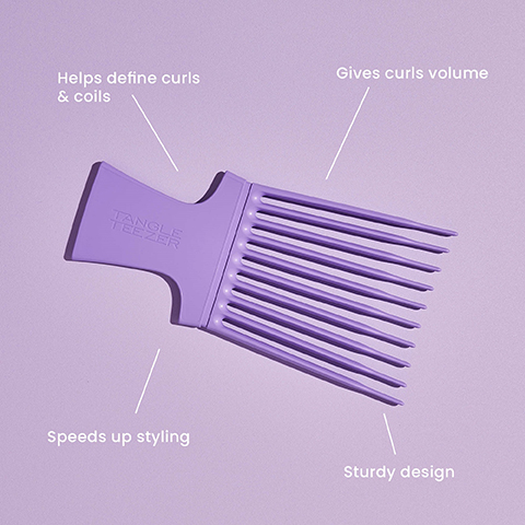 Helps define curls and coils, gives curls  volume speeds up drying and sturdy design