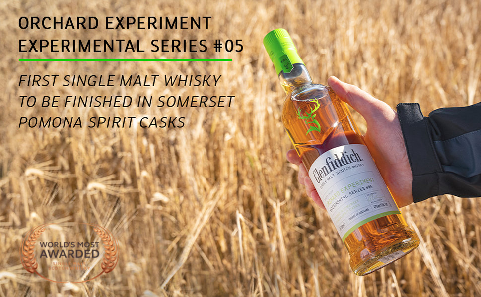 ORCHARD EXPERIMENT EXPERIMENTAL SERIES 1#05 
                          FIRST SINGLE MALT WHISKY TO BE FINISHED IN SOMERSET POMONA SPIRIT CASKS 

                          AWARDED 
                          