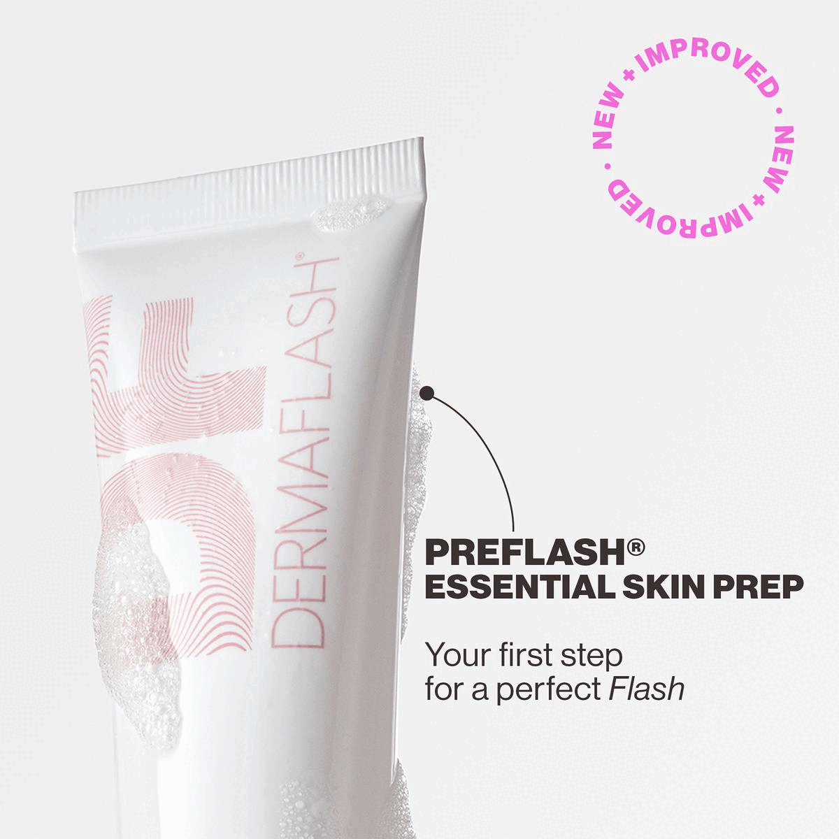 Image 1, New and Improved PREFLASH® ESSENTIAL SKIN PREP Your first step for a perfect Flash Image 2, New and Improved MICROFINE EDGE, Ultimate precision, Closer contact with skin, Upgraded safety cage