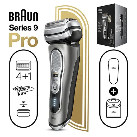 Braun series 9 pro, 5  in 1 smart care, 7years, made in germany