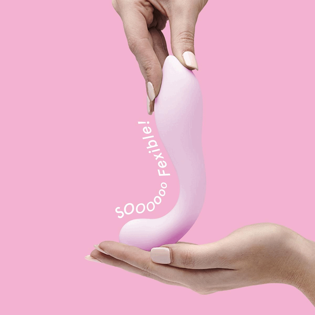 So Flexible. 7 inch discreet dildo. Curved tip for G spot pleasure. Discreet for targeted G spot stimulation.