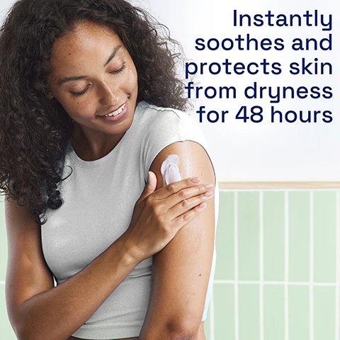 Image 1 - A woman applying a lotion to her shoulder smiles, with the text Instantly soothes and protects skin from dryness for 48 hours displayed prominently in the background.
              Image 2 - A person is applying a moisturizing cream to their shoulder, with visible text that reads Clinically proven to repair the skin’s natural moisture barrier in just 1 week.
              Image 3 - A creamy white substance is spread on a light green background, with text labels indicating B3 and Niacinamide for restoration, B5 and Panthenol Pro-Vitamin B5 for soothing, and Avocado Oil for hydration.
              Image 4 - A person is holding a bottle of Cetaphil Moisturising Lotion with a label stating it is suitable for normal to dry sensitive skin, dermatologist recommended, and features text that reads Quick absorbing, fragrance-free & vegan.
              Image 5 - Image shows three Cetaphil skincare products arranged in a row, labeled for a normal to dry sensitive skin routine, with STEP 1 CLEANSE, STEP 2 MOISTURISE, and STEP 3 PROTECT WITH SPF in text above and below the products.
              Image 6 - A person is using a pump to apply lotion from a bottle labeled Cetaphil Moisturising Lotion, which is described as non-greasy, lightweight, and suitable for face and body, targeting normal to dry, sensitive skin, with visible text stating, Non-greasy, lightweight lotion for face and body.
              Image 7 - A bottle of Cetaphil Moisturising Lotion is shown on a bathroom counter next to a green cloth, with text highlighting Skin Sensitivity 5 Signs and Defends Against Dryness, Irritation, Roughness, Tightness, Weakened Skin Barrier.
              Image 8 - Cetaphil logo featuring the brand name in blue above the text stating Leading Dermatologist Recommended and Sensitive Skin Brand in white.